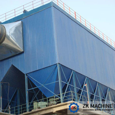 Bộ lọc bụi túi lọc bụi cho nhà máy xi măng Kim loại xử lý khối lượng không khí lớn