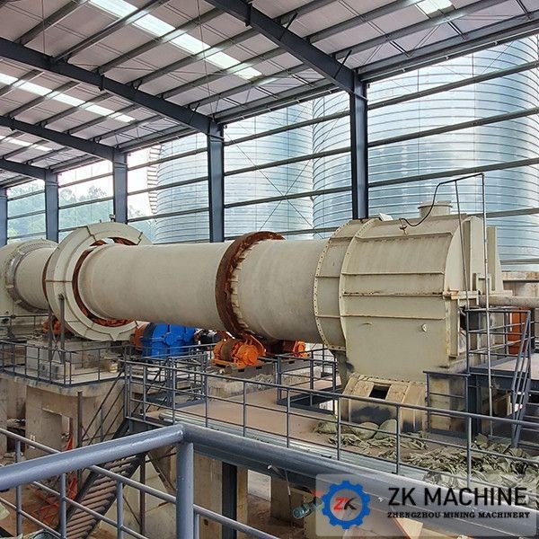 Dòng sản xuất LECA Ceramsite Rotary Kiln bán với phụ tùng thay thế