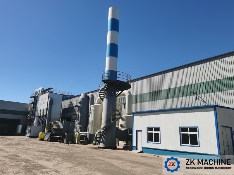 50,000-600,000m3/a đất bị ô nhiễm Leca thiết bị LECA dây chuyền sản xuất