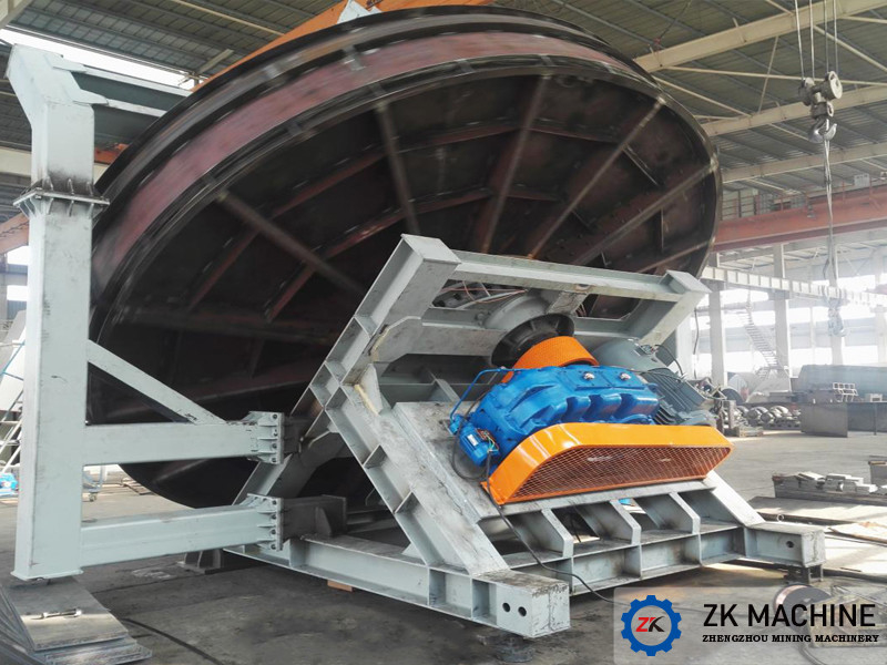 Máy Granulator đĩa quy mô lớn 5-7.5m Máy granulating quặng sắt Thiết bị granulation