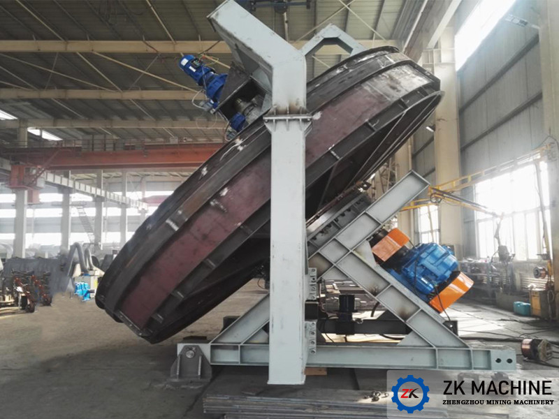Máy Granulator đĩa quy mô lớn 5-7.5m Máy granulating quặng sắt Thiết bị granulation