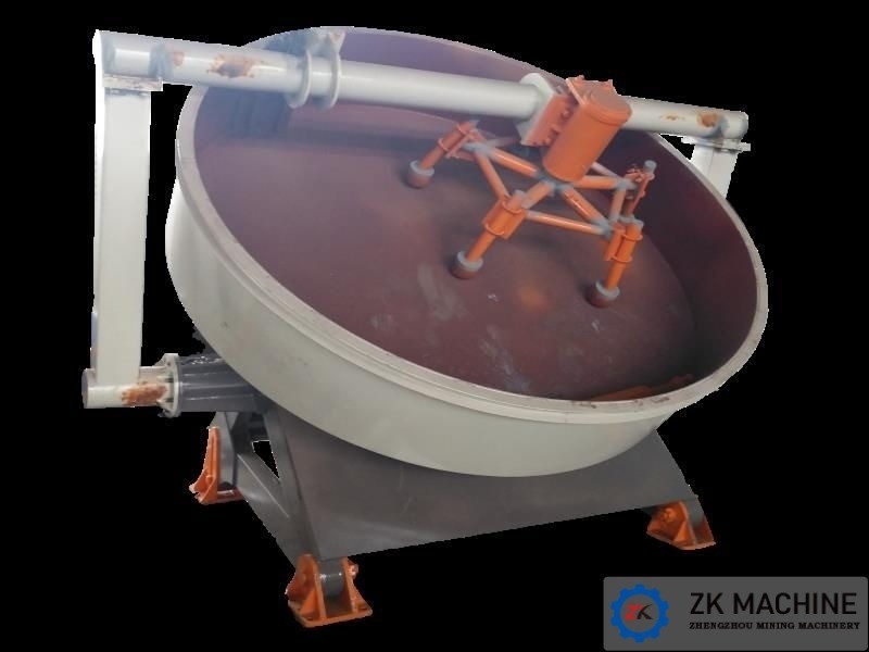 Công suất cao Dia 6m Iron Oxide Disc Pelletizer cho Pelletizing quặng sắt