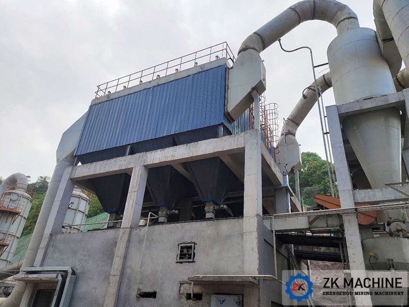 Máy lọc túi phun xung trực tuyến công nghiệp cho nhà máy xi măng