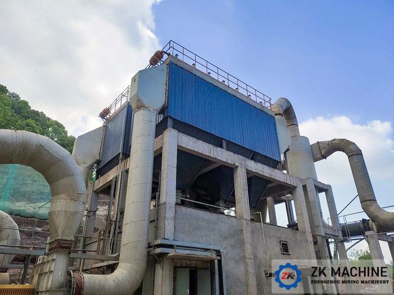 Máy lọc túi phun xung trực tuyến công nghiệp cho nhà máy xi măng