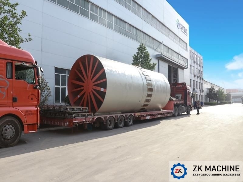 2-46t / H Máy sấy quay công nghiệp với hệ thống điều khiển PLC để sấy khô khoáng sản