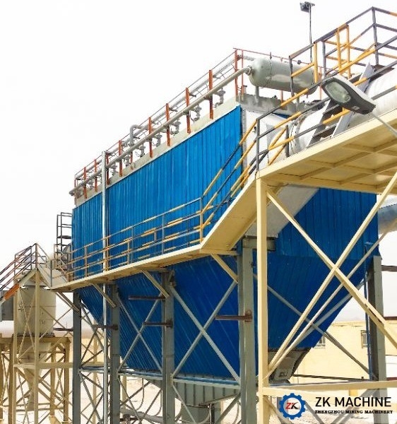 PPC96-8 Thiết bị thu bụi túi xung Hệ thống loại bỏ bụi cho sử dụng công nghiệp