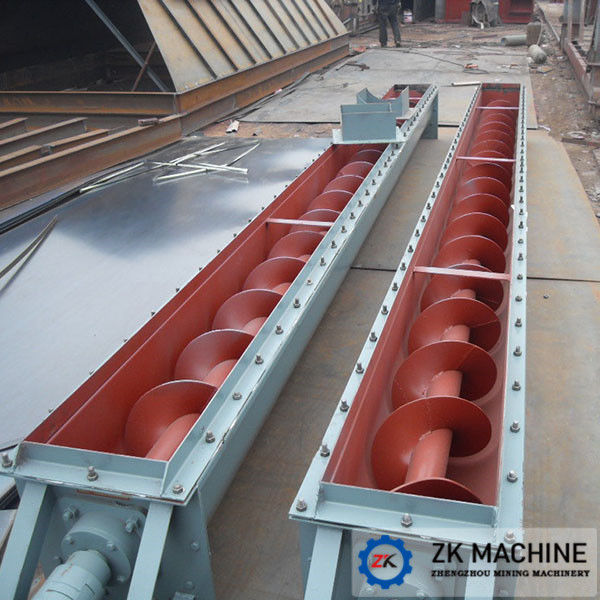 Cement Screw Conveyor Bulk Material 90m3/H Conveying Equipment
