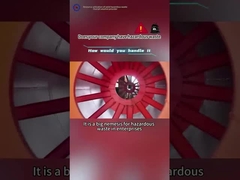 Máy đốt rác thải đô thị tiêu chuẩn cao, Máy đốt lò quay 2.0-34 T/H