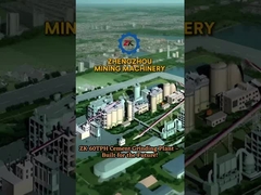 Đường dây sản xuất xi măng năng suất cao, nhà máy xay xi măng dễ vận hành