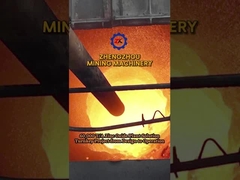 Thiết bị làm nóng lò quay oxit kẽm lò điện tái chế tro