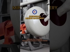 Thiết bị Granulator đĩa nhỏ Capacity lớn chuyên nghiệp đáng tin cậy